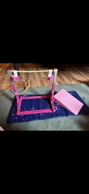 American Girl Doll Gymnastics Bar Set Used BRaND NEW condition!!!! - Image 1 of 4