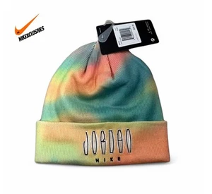 Nike AIR JORDAN Retro Tie Dye Beanie Hat Youth/ Adult One Size NWT - Picture 1 of 7