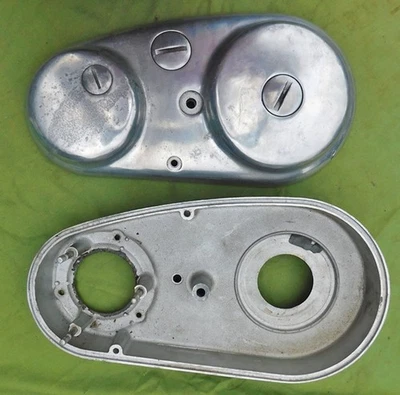 NORTON MOTORCYCLE PRIMARY CHAINCASE COVER SET COMMANDO INTERSTATE ROADSTER TWIN - Image 1 of 4