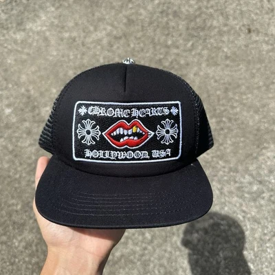Chrome Hearts Matty Boy Chomper Snapback Trucker Hat Black Hollywood | BRAND NEW - Image 1 of 3