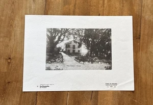 FERMO.  PEDASO Villa Passari. Stampa D’epoca. La Gazzetta Del . Marche - Foto 1 di 5