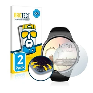 Full-Cover Schutz Folie für Evershop Bluetooth Smartwatch (1.5") 3D Curved 2x - Zdjęcie 1 z 7