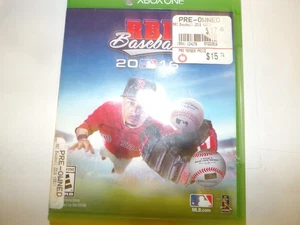 RBI Baseball 2016 Xbox One Missing Manual Free Shipping - Picture 1 of 2