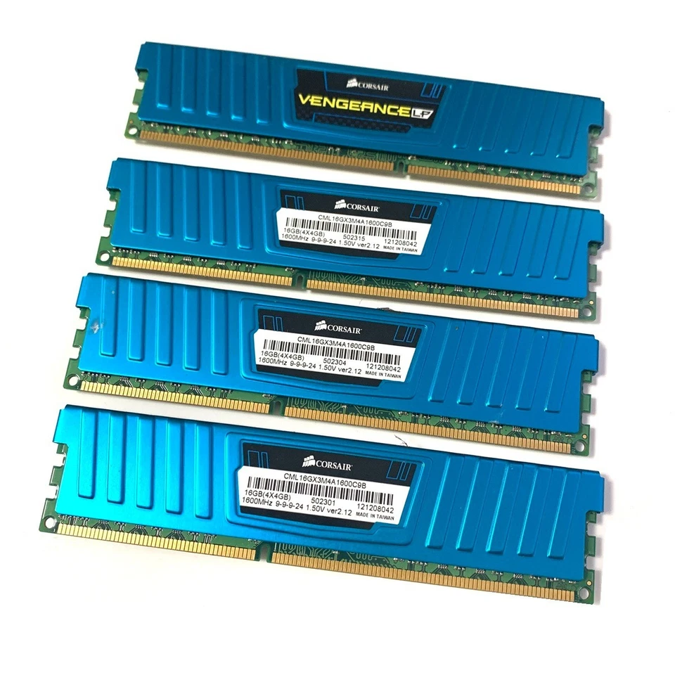Corsair Vengeance LP CML16GX3M4A1600C9B 16GB Kit 4x4GB 1600MHz RAM Arbeitspeiche - Bild 1 von 1