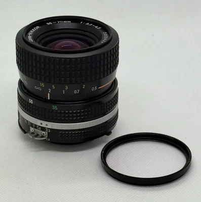 【Excellent+++++】NIKON Lens Zoom Nikkor 35-70mm 1: 3.3/4.5 MF lens【309】 - Image 1 of 4