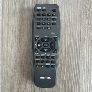 Mando a distancia Toshiba VC-522 VCR para W522 W522C W522CF W528 W422 genuino probado OEM - Imagen 1 de 5