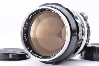 [Near Mint] Nikon Nikkor-P Auto 105mm f/2.5 Non Ai Telephoto Prime Lens _1410 - Image 1 of 4