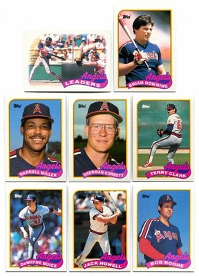 Lot Of (23) 1989 Topps Baseball Cards - California Angels - Image 1 of 4