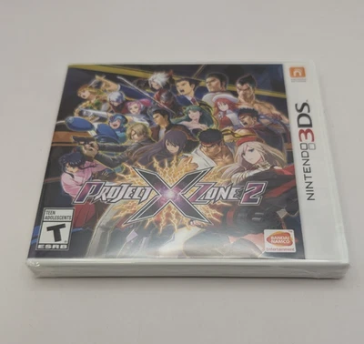 Project X Zone 2 (Nintendo 3DS, 2016) Brand New Factory Sealed SEGA CAPCOM NAMCO - Image 1 of 4