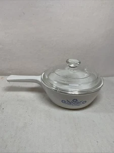 Corning Ware Blue Cornflower P-81-B Pfanne 1 Pint Vintage mit Deckel - Bild 1 von 5