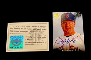 Upper Deck Roger Clemens 1995 handsigniertes Auto - Bild 1 von 5