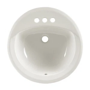 American Standard 0491.019 Rondalyn 19-1/8" Drop In Porzellan - weiß - Bild 1 von 2