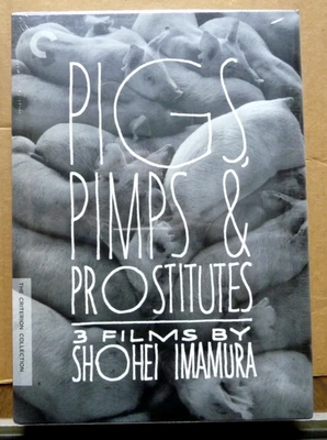 Pigs Pimps and Prostitutes 3 Films by Shohei Imamura (Criterion DVD Box Set) NEW - Image 1 of 4