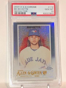 2020 Topps Chrome Allen & Ginter Master Set 950 Cards Minis Refractors Inserts