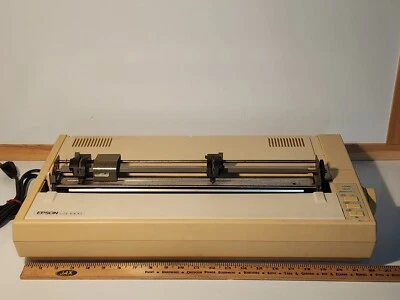 Epson LQ-1000 P18EA Dot Matrix Monochrome Printer - POWERS ON - Image 1 of 4