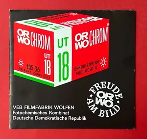DDR Prospekt Plakat VEB Filmfabrik Wolfen 1972 ORWO Chrom Filme ( F23125 - Bild 1 von 4