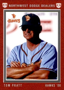 2008 Boise Hawks Grandstand #24 Tom Pratt Prescott Arizona AZ Baseball Card