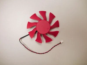 Cooler Fan For Sapphire XFX HD6850 HD6870 HD6790 FD8015U12S 75mm Graphics Card - Bild 1 von 3