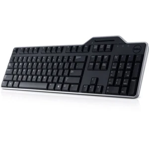 Dell 0R4F7T KB813 USB Keyboard with Smart Card Reader - Picture 1 of 5