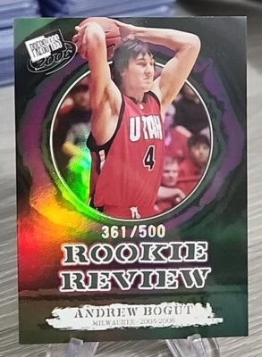 Reflectores Andrew Bogut 2006 Press Pass/500 Utah Utes Milwaukee Bucks #R41 Foto 1 de 2