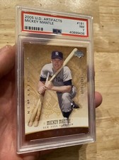 Mickey Mantle PSA 7 Upper Deck ARTIFACTS Collector Card FIGHT INFLATION 2005 MLB