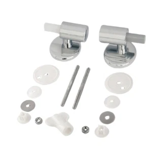 Soft Close Hinges Set Toilet Seats Hinges Toilet Part for Quiet Bathroom - Picture 1 of 8