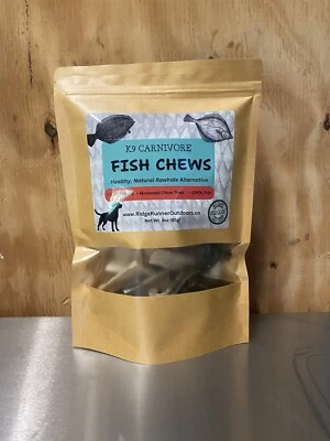 Bolsa K-9 Pez Carnívoro Mastica 3oz Piezas Perro Mascotas Foto 1 de 3