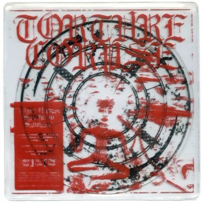 Torture Corpse - Third Human Sacrifice To Samhain - 6.66" Lathe Cut Vinyl Single - Image 1 of 4