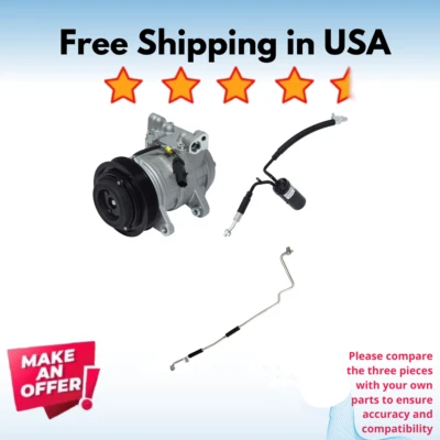 Kit Compresor A/C Fit Jeep Grand Cherokee 1999-2001 Foto 1 de 4