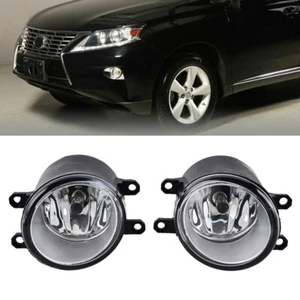 Par de faros antiniebla transparentes para Toyota Corolla 09-15 Tacoma 12-16 Yaris 06-14 - Imagen 1 de 7