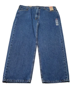 Levis 550 Relaxed Fit Blue Denim Red Tab Pant Casual Pockets Mens Jean 44x30 NWT - Picture 1 of 17