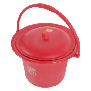 Urine Pots Toilet Chairs Large Commode Happy Elder Adult Potty - Picture 1 of 12