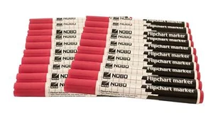 Flipchartmarker Whiteboardmarker rot 20 Stück Keilspitze 3-13 mm Whiteboardstift - Bild 1 von 5