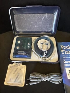 VTG Pocket Therapist Portable TENS Electrotherapy Unit Relieves Body Pains - Picture 1 of 3