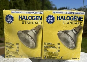 PACK 2 Proyectores Halógenos GE para Interior Exterior 100W, 25 Pies, 1400 Lúmenes, PAR 38 NUEVO - Imagen 1 de 7