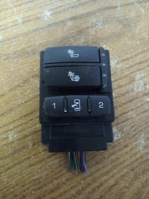 Interruptor/calentador de memoria del asiento del conductor izquierdo Hummer H2 2008-2009 nuevo 10386129 25872364 Foto 1 de 4
