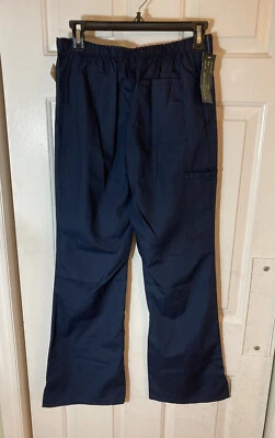 Новый с Ярлыками размер XS 'натуральная униформа скраб брюки твердого Nay синий эластичный пояс 31"-Insea - Изображение 1 из 4