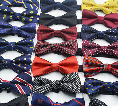 Fashion Men Satin Tuxedo Classic Novelty Wedding Bow Tie Necktie New • 1.59$