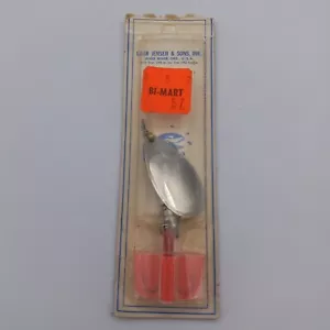 Vintage 1960s Luhr Jensen Metric 4 Fishing Lure Spinner NOS Hood River Oregon - Picture 1 of 5