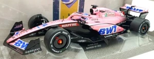 Solido 1/18 Scale Diecast S1808801 - Alpine A522 F1 Bahrain GP 2022 F.Alonso - Picture 1 of 5