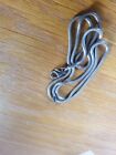 5.6G Used Sterling Silver Snake Link Chain Necklace 40.5 Cm  Under 16 Inch 1.7Mm