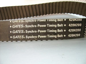 NOS GATES SYNCHRO-POWER TIMING BELT 420H200 2" WIDTH - Picture 1 of 2
