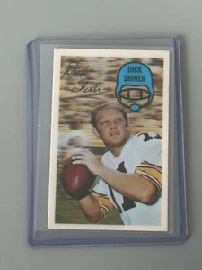 1970 Kellogg's Football #45 Dick Shiner - EX/NM - Foto 1 di 2