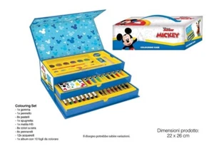 Disney Mickey Set Maletín Con Lápices de Colores Rotuladores Niños 41 Piezas Sar - Imagen 1 de 1