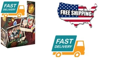 7 Discs DVDs Tv Gravity Falls: The Complete Series Collectors Box Set Foto 1 de 2