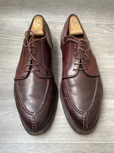 Alden Shell Cordovan Split Toe Norwegian Brown Oxford Shoes US 9.5C/E - Bild 1 von 14