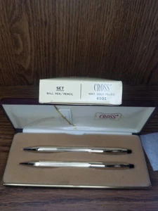 Cross 10kt GF Kugelschreiber und Bleistift Set 4501 NOS - Bild 1 von 7