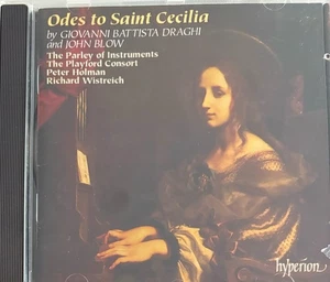 BLOW/DRAGHI - Odes To Saint Cecilia - Holman/Wistriech CD Exc Cond! Hyperion - Picture 1 of 2
