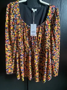 Monsoon Sommer Blumen Top - Medium - NEU - Bild 1 von 7