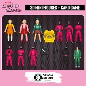 Squid Game 3D Mini Figures Diramix – Giocatori e Guardie – Scegli Personaggio - Picture 1 of 15
